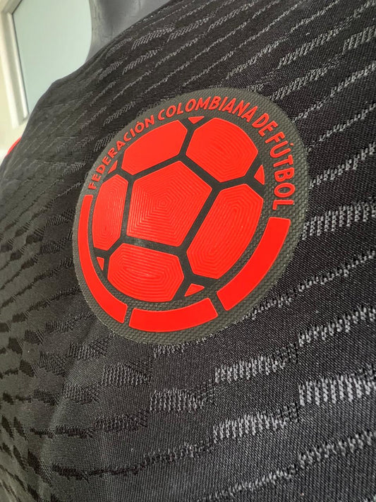 Camiseta Negra Colombia 2025 – Edición Player Oficial